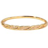 Bracelete Sardenha Banhada a Ouro 18k Cravejada