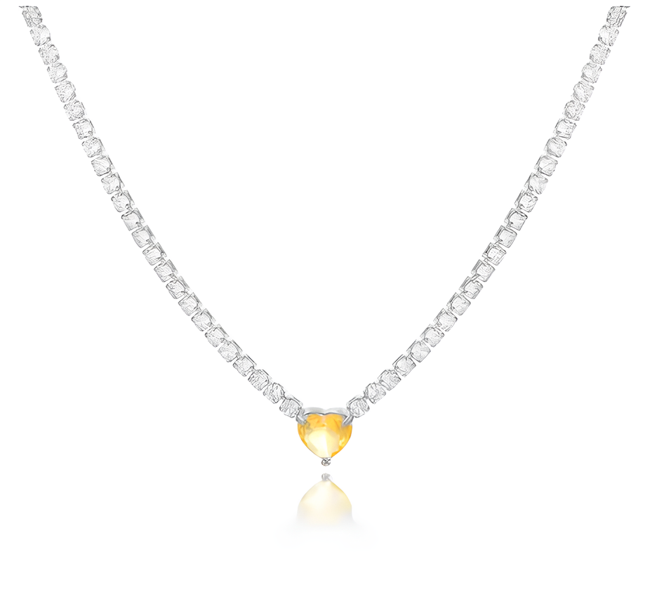 Colar Valldemossa Cravejado Banhado a Ouro 18K
