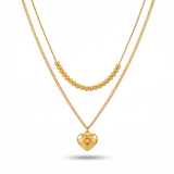 Colar Duplo Ibiza Banhado a Ouro 18K