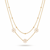 Colar Duplo Naxos Banhado a Ouro 18K