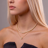 Colar Duplo Barcelona Banhado a Ouro 18K
