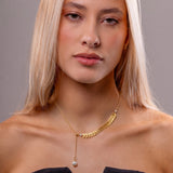 Colar Paros Banhado a Ouro 18K