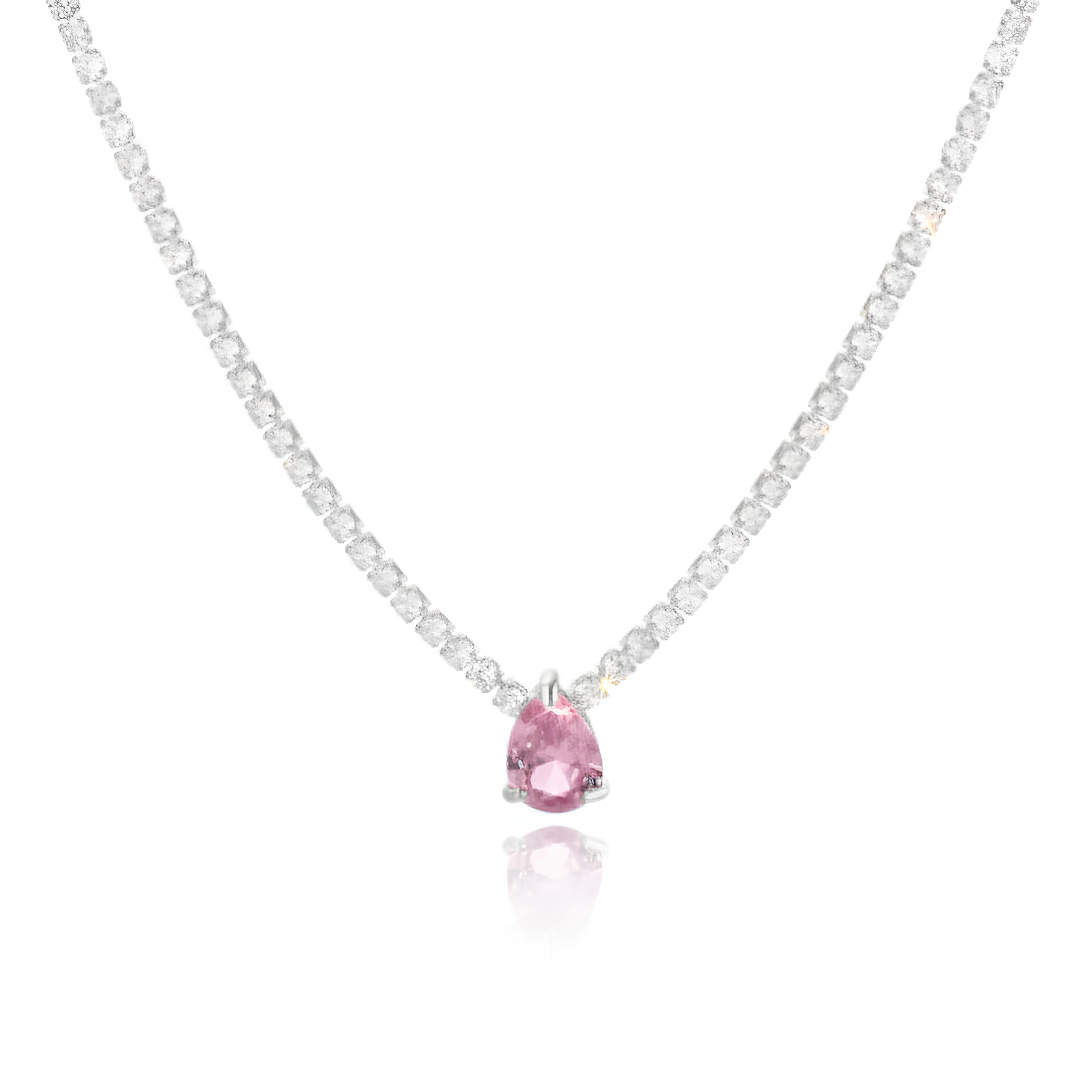 Colar Portixol Cravejado Banhado a Ouro 18K