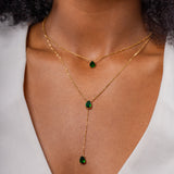 Mix Capri Colar Duplo Banhado a Ouro 18K