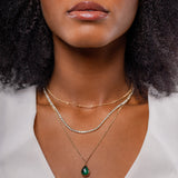 Mix Portofino Colar Triplo Banhado a Ouro 18K