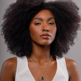Mix Portofino Colar Triplo Banhado a Ouro 18K