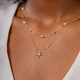 Mix Taormina Colar Duplo Banhado a Ouro 18K