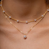 Mix Hydra Colar Triplo Banhado a Ouro 18K
