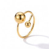 Anel Trinidad Banhado a Ouro 18K
