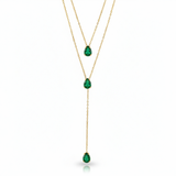 Mix Capri Colar Duplo Banhado a Ouro 18K