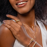 Anel Saint-Tropez Banhado a Ouro 18k