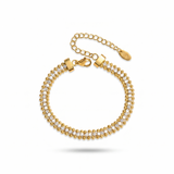Pulseira Atol Banhada a Ouro 18K