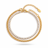 Pulseira Capri Banhada a Ouro 18K