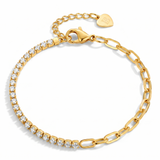 Pulseira Havana Banhada a Ouro 18K