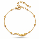 Pulseira Tiara Banhada a Ouro 18K
