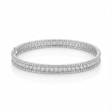 Bracelete Mykonos em Prata 925 com Pedras de Zircônia